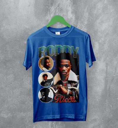 Roddy Ricch Bootleg T-Shirt Trap Rap Tee Roddy Ricch Shirt Tour Music