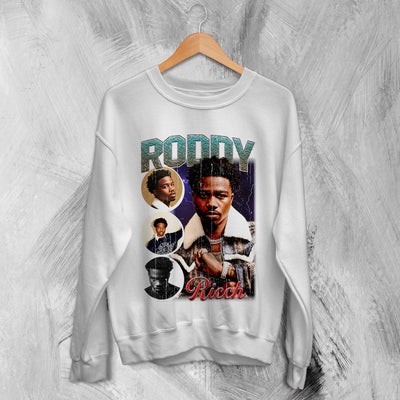 Roddy Ricch Bootleg Sweatshirt Trap Rap Sweater Roddy Ricch Shirt Tour
