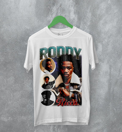 Roddy Ricch Bootleg T-Shirt Trap Rap Tee Roddy Ricch Shirt Tour Music