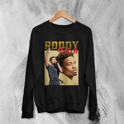 Roddy Ricch Bootleg Sweatshirt Rap Sweater Roddy Ricch Shirt Tour Streetwear