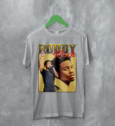 Roddy Ricch Bootleg T-Shirt Rap Tee Roddy Ricch Shirt Tour Streetwear