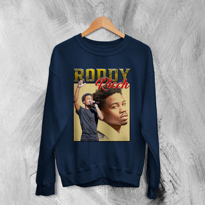 Roddy Ricch Bootleg Sweatshirt Rap Sweater Roddy Ricch Shirt Tour Streetwear
