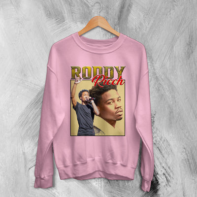 Roddy Ricch Bootleg Sweatshirt Rap Sweater Roddy Ricch Shirt Tour Streetwear