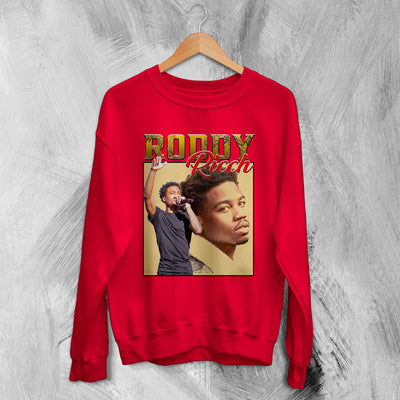 Roddy Ricch Bootleg Sweatshirt Rap Sweater Roddy Ricch Shirt Tour Streetwear