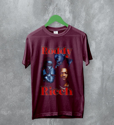 Roddy Ricch T-Shirt Fan Rapper Tee Live Tour Shirt Streetwear Rap Music