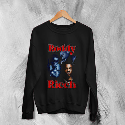 Roddy Ricch Sweatshirt Fan Rapper Sweater Live Tour Shirt Streetwear Rap