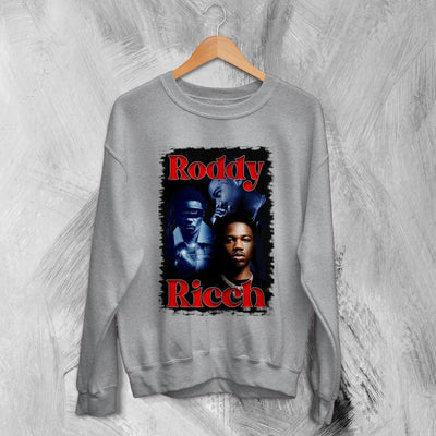 Roddy Ricch Sweatshirt Fan Rapper Sweater Live Tour Shirt Streetwear Rap