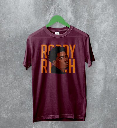 Roddy Ricch T-Shirt Hip Hop Tee The Box Shirt Rap Music Streetwear