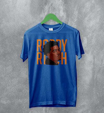 Roddy Ricch T-Shirt Hip Hop Tee The Box Shirt Rap Music Streetwear