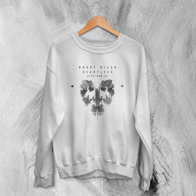 Roddy Ricch Sweatshirt LA Rap Tour Sweater Heartless Shirt Live Concert