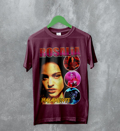 Rosalía Bootleg T-Shirt Spanish Pop Tee Rosalía Shirt Flamenco Music