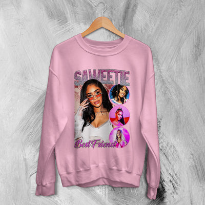 Saweetie Bootleg Sweatshirt Rap Sweater Tour Saweetie Shirt Icy Girl
