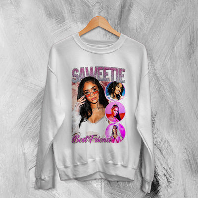 Saweetie Bootleg Sweatshirt Rap Sweater Tour Saweetie Shirt Icy Girl