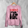 Scarface Tony Montana Sweatshirt Gangster Scarface Shirt Crime Movie Crewneck