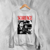 Scarface Tony Montana Sweatshirt Gangster Scarface Shirt Crime Movie Crewneck