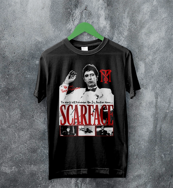 Tony Montana T-Shirt Scarface Movie Shirt Tony Montana Scarface Tee