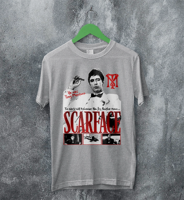 Tony Montana T-Shirt Scarface Movie Shirt Tony Montana Scarface Tee