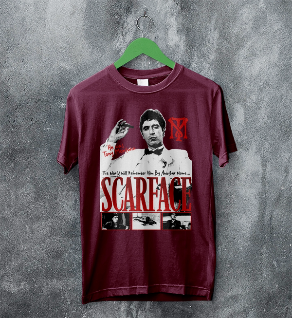 Tony Montana T-Shirt Scarface Movie Shirt Tony Montana Scarface Tee