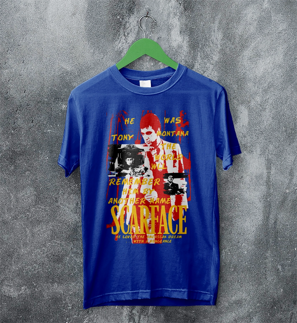 Scarface World Is Yours T-Shirt Tony Montana Scarface Shirt Vintage Movie Tee