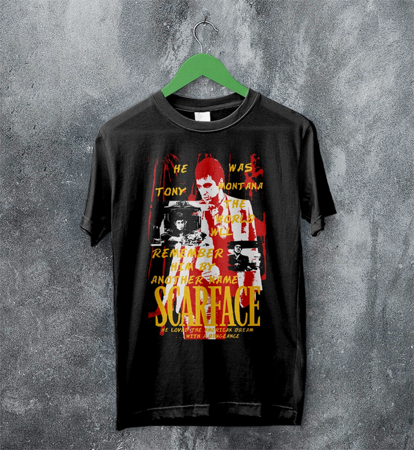 Scarface World Is Yours T-Shirt Tony Montana Scarface Shirt Vintage Movie Tee