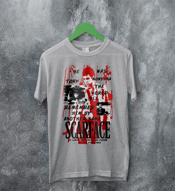 Scarface World Is Yours T-Shirt Tony Montana Scarface Shirt Vintage Movie Tee