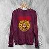 Soundgarden Badmotorfinger Sweatshirt – Vintage Grunge Rock Band Sweater, Unisex 50/50 Cotton Poly