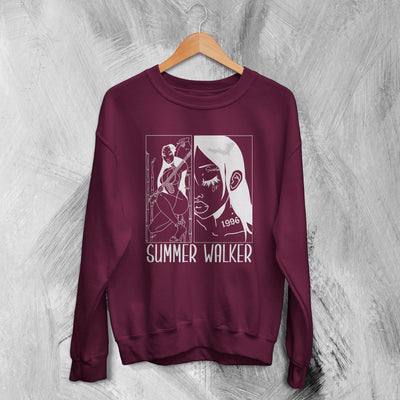 Summer Walker Sweatshirt R&B Sweater Sweetie Shirt 90s Tour Concert