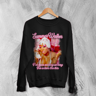 Summer Walker Sweatshirt R&B Concert Sweater Over It Shirt I’ll Kill You