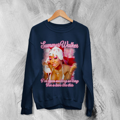 Summer Walker Sweatshirt R&B Concert Sweater Over It Shirt I’ll Kill You