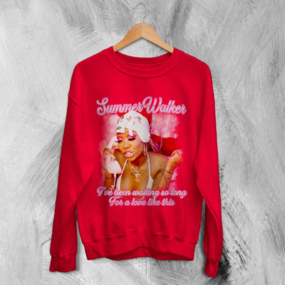 Summer Walker Sweatshirt R&B Concert Sweater Over It Shirt I’ll Kill You