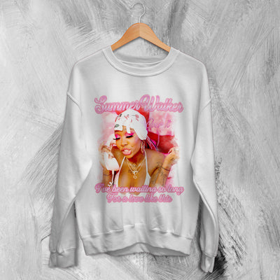 Summer Walker Sweatshirt R&B Concert Sweater Over It Shirt I’ll Kill You