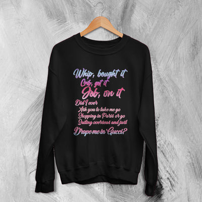 Summer Walker Sweatshirt R&B Lyrics Sweater Over It Shirt Playing Games