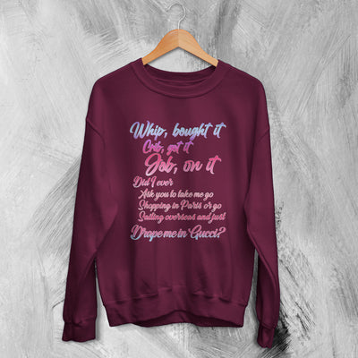 Summer Walker Sweatshirt R&B Lyrics Sweater Over It Shirt Playing Games