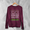 Summer Walker Sweatshirt R&B Music Sweater Ugly Christmas Shirt