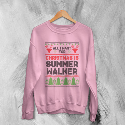 Summer Walker Sweatshirt R&B Music Sweater Ugly Christmas Shirt