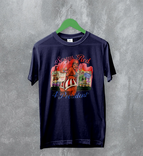 Sexyy Red Tour T-Shirt In Sexyy We Trust Shirt Sexyy Red For President Tee