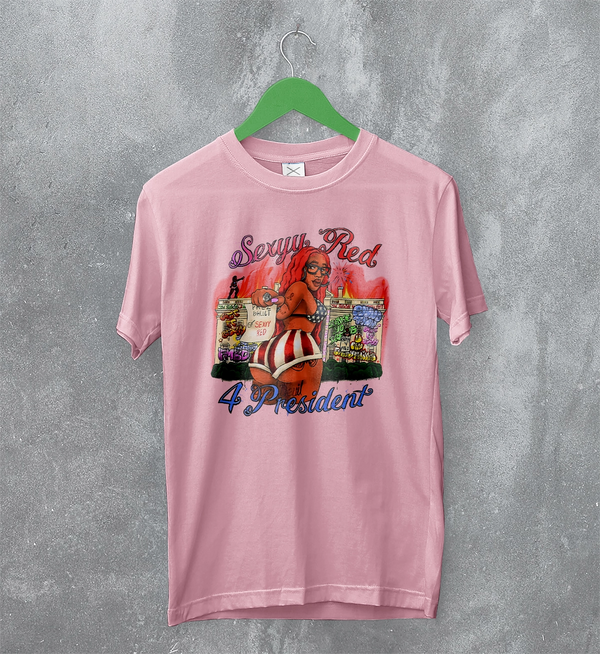Sexyy Red Tour T-Shirt In Sexyy We Trust Shirt Sexyy Red For President Tee