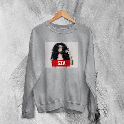 SZA Sweatshirt Sexy Zealous Afflicted Sweater R&B Music Concert Shirt