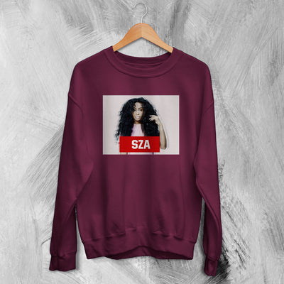 SZA Sweatshirt Sexy Zealous Afflicted Sweater R&B Music Concert Shirt