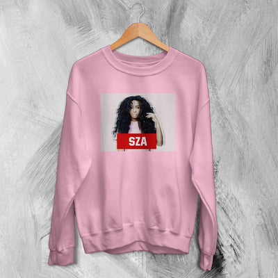 SZA Sweatshirt Sexy Zealous Afflicted Sweater R&B Music Concert Shirt