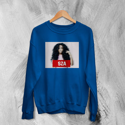 SZA Sweatshirt Sexy Zealous Afflicted Sweater R&B Music Concert Shirt