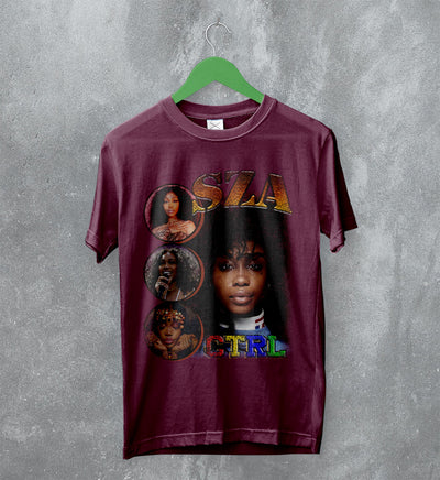SZA Bootleg T-Shirt Tour Concert Tee SZA Shirt R&B Album Cover Merch