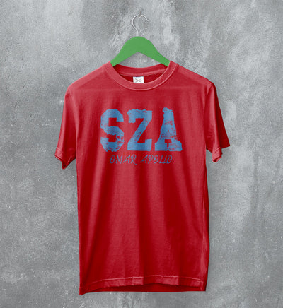 SZA T-Shirt Omar Apollo Tee Cute Tour Shirt Live Concert Music