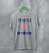 Temple Of The Dog T-Shirt Logo Sun Shirt Surfing Graphic Tee Grunge Merch