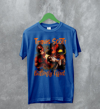 Travis Scott Bootleg T-Shirt Butterfly Effect Tee Travis Scott Shirt Rap