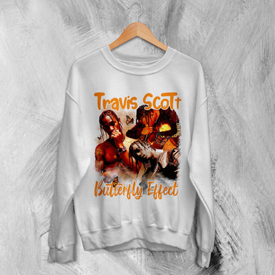 Travis Scott Bootleg Sweatshirt Butterfly Effect Sweater Rap Travis Scott Shirt