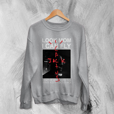 Travis Scott Sweatshirt Rapper Tour Sweater Cactus Jack Shirt Rap Merch