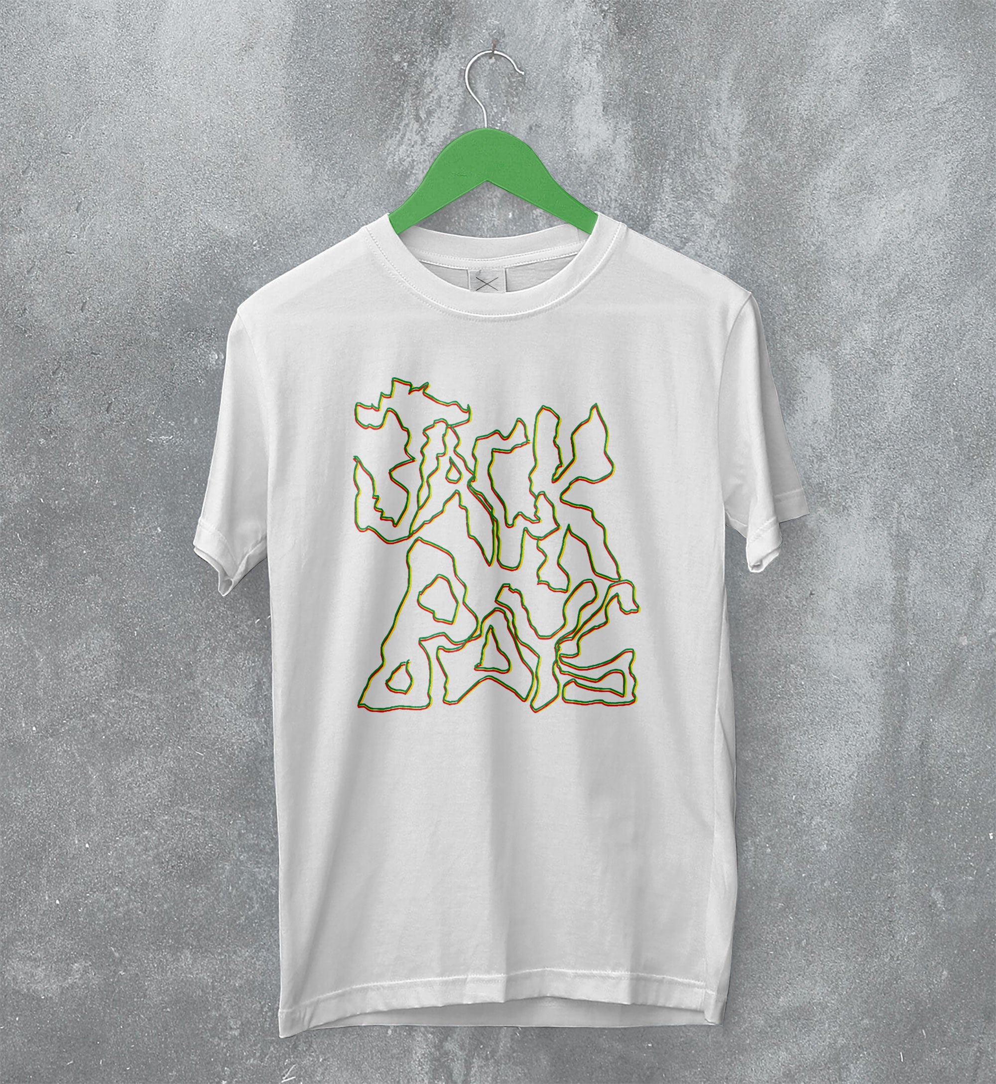 Travis Scott Tシャツ ホワイト　新品未開封 Travis Scott T-Shirt Rapper Tee JACKBOYS Shirt Album Concert Merch