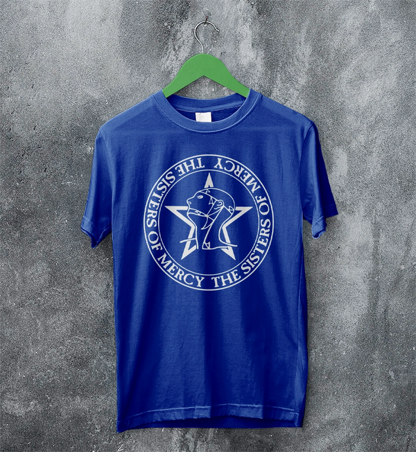 The Sisters of Mercy Logo T-Shirt Gothic Rock Sisters of Mercy Shirt Punk Tee