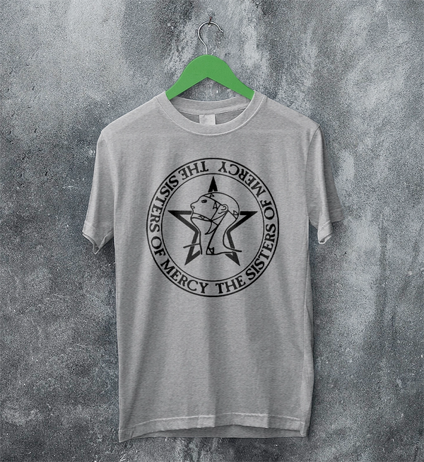 The Sisters of Mercy Logo T-Shirt Gothic Rock Sisters of Mercy Shirt Punk Tee
